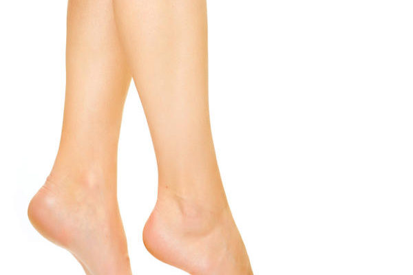 A pair of legs showing smooth healthy skin
